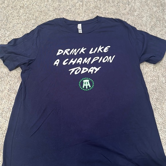 Bella Canvas Other - Barstool drink like a champion today shirt